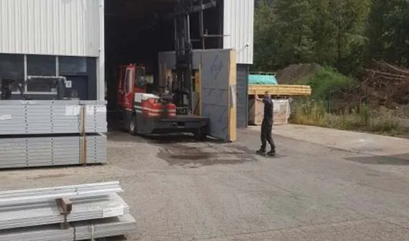  Le montage de la maison ossature bois a démarré... 👌, Chambéry, STRUCTURES BOIS & Compagnie