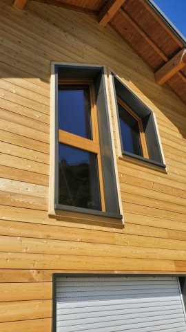 Rénovation thermique d'un chalet bois à Verel Pragondran en Savoie