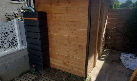 Construction d'un abri de jardin de 5m² à Pontcharra en Isère