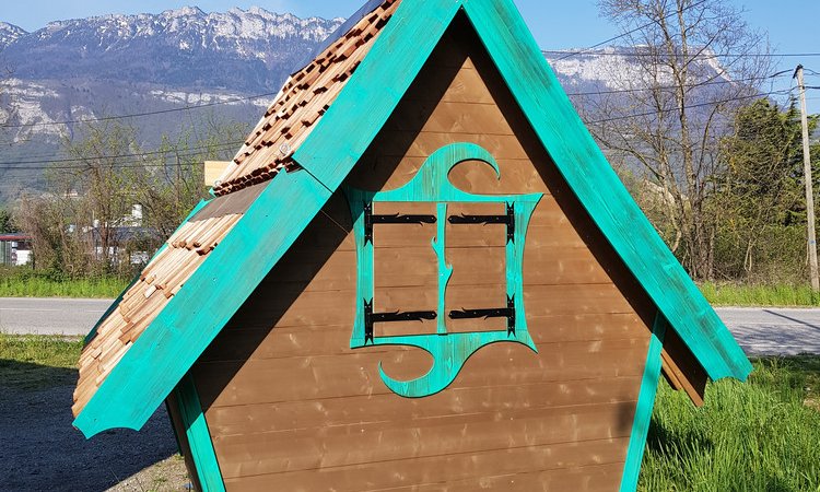Abri de jardin innovant et atypique pour le Salon de Habitat & Jardin de Chambéry (Savoie – 73)